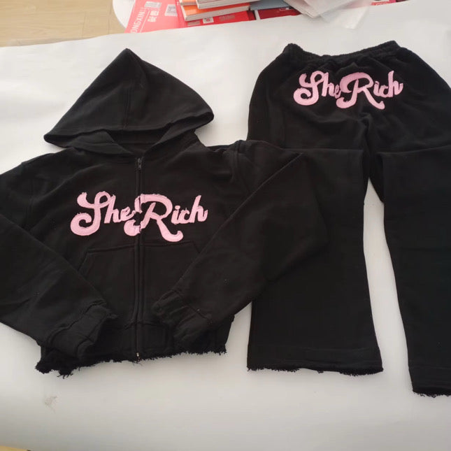 $heRich Jogging Suit(Preorder ONLY)