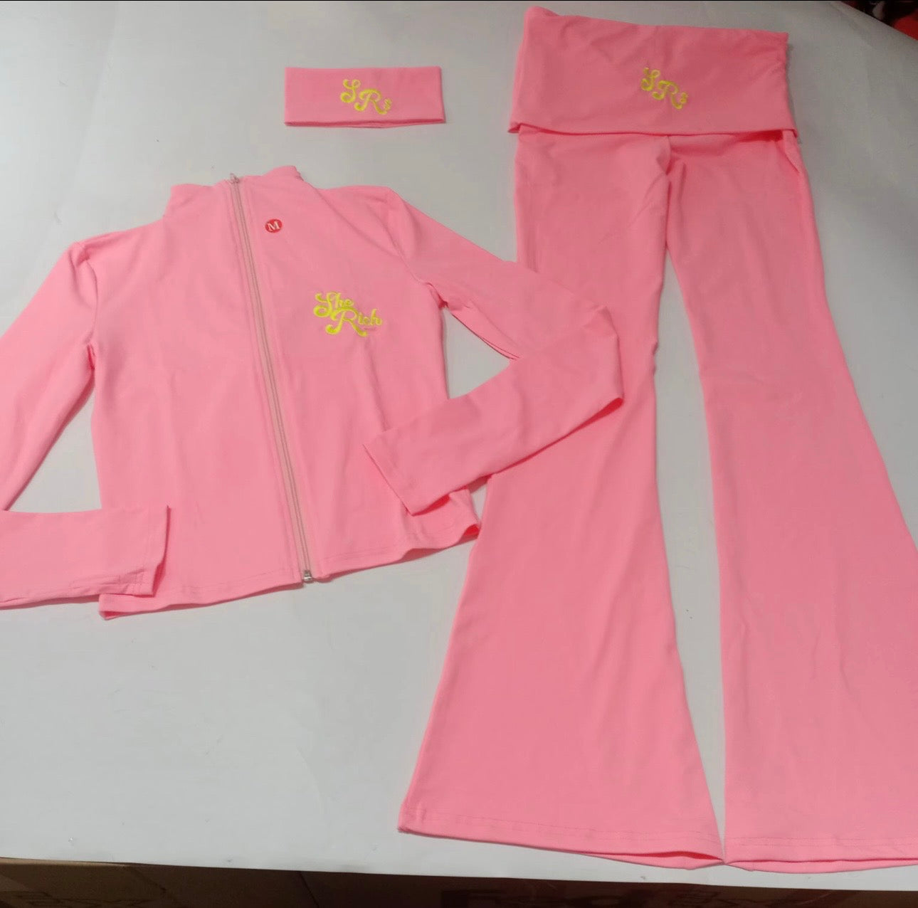 $oft Rich Flare Set (Bubblegum Pink)