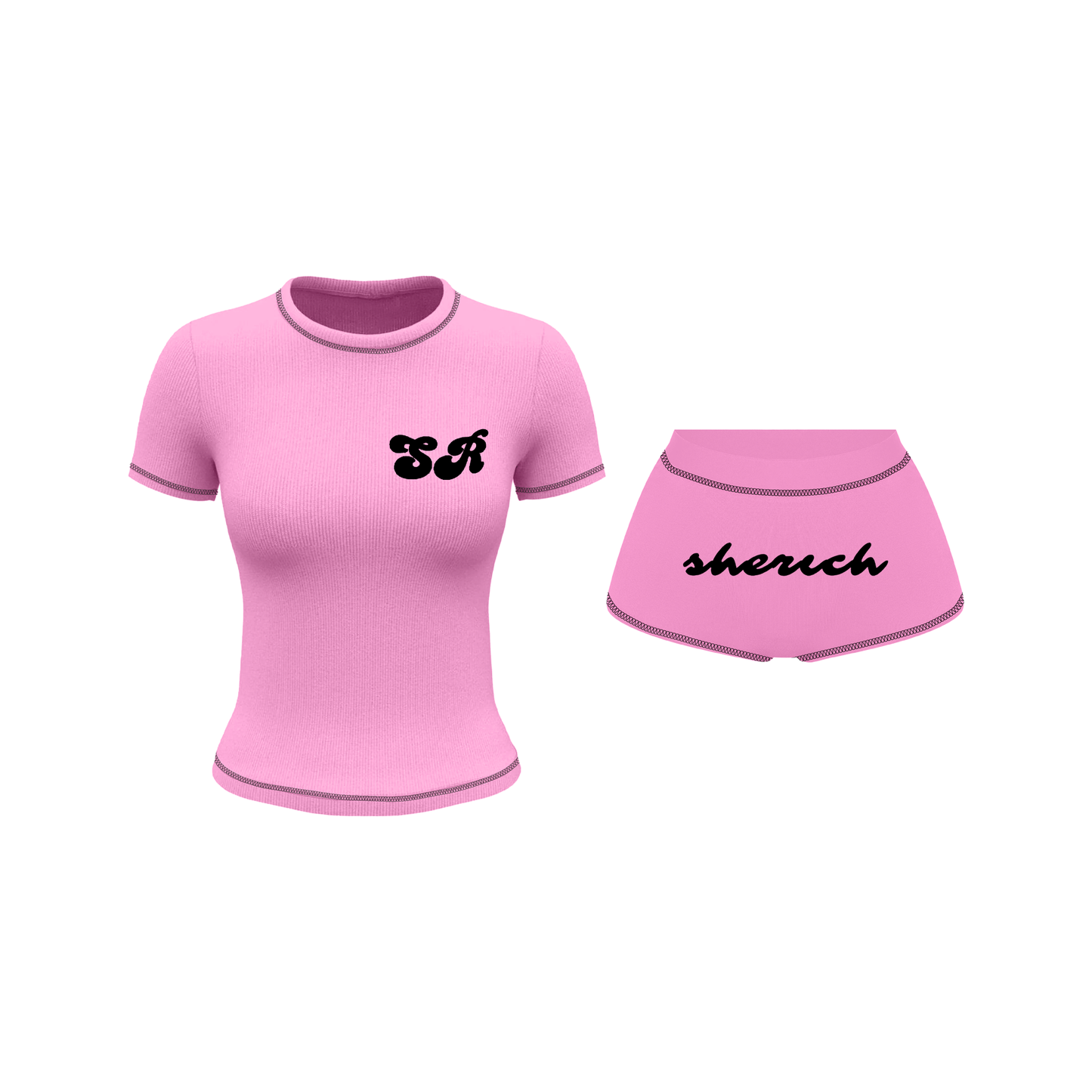 $heRich Signature Set (Shorts Sleeve, Shorts)