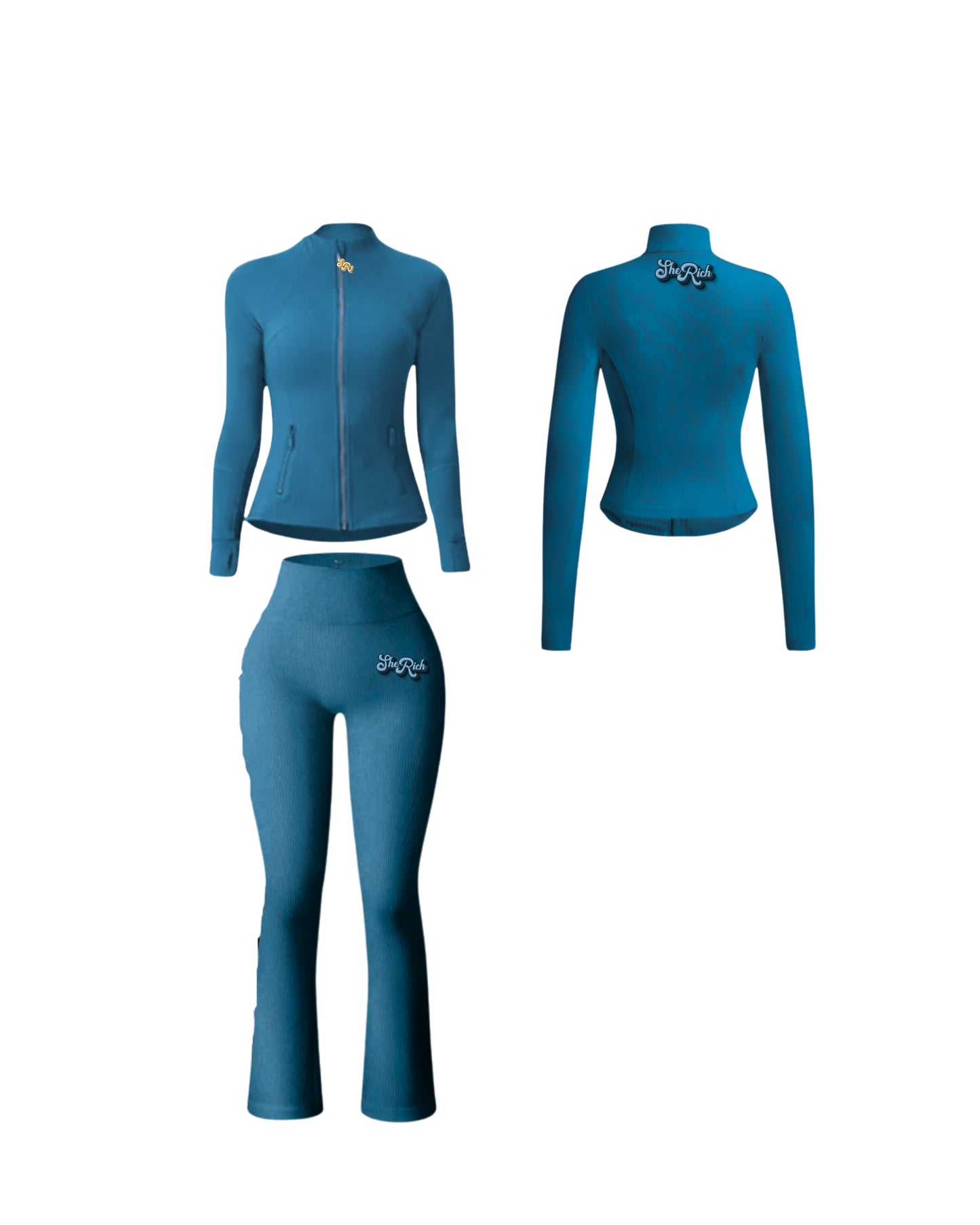 $heRich Athletic Flare Pants Set (Preorder)