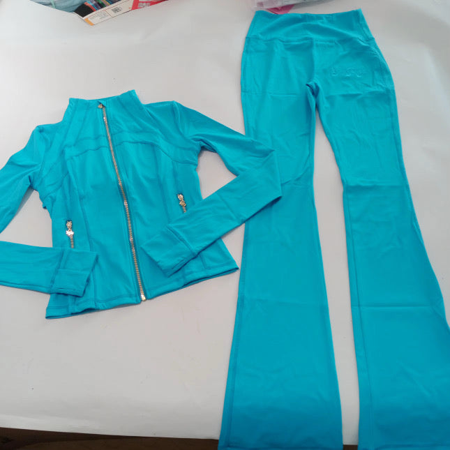 $heRich Athletic Flare Pants Set (Preorder)