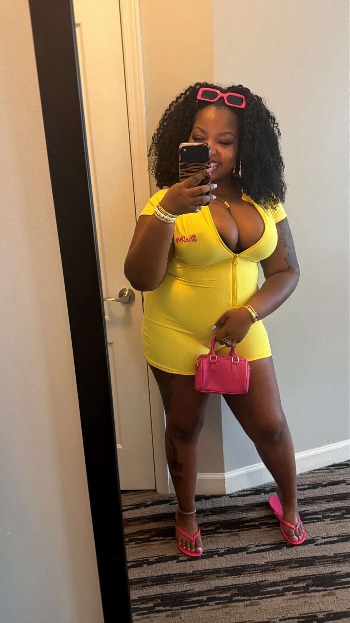 $heRich “Lemon Squeeze” Body Romper