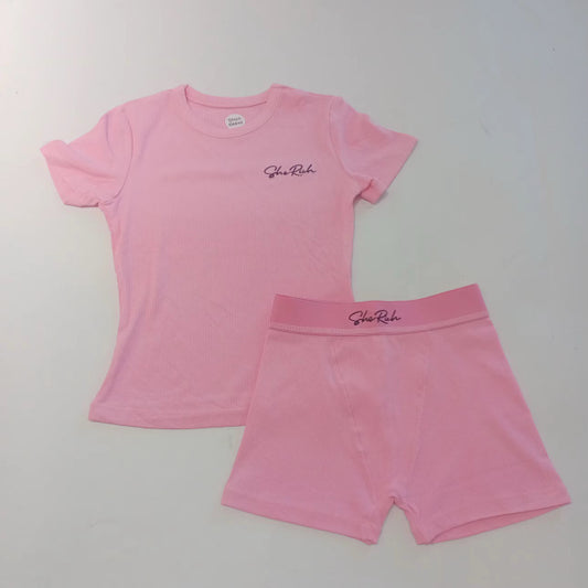 Mini $heRich Ribbed Set