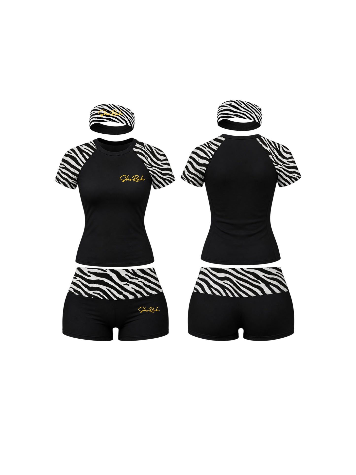 $heRich Zebra Set