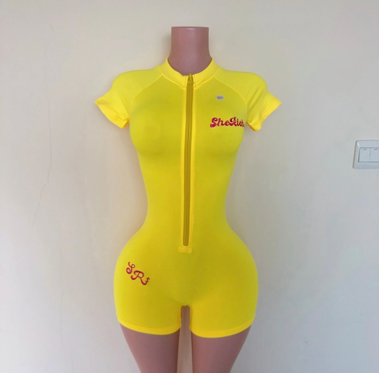 $heRich “Lemon Squeeze” Body Romper
