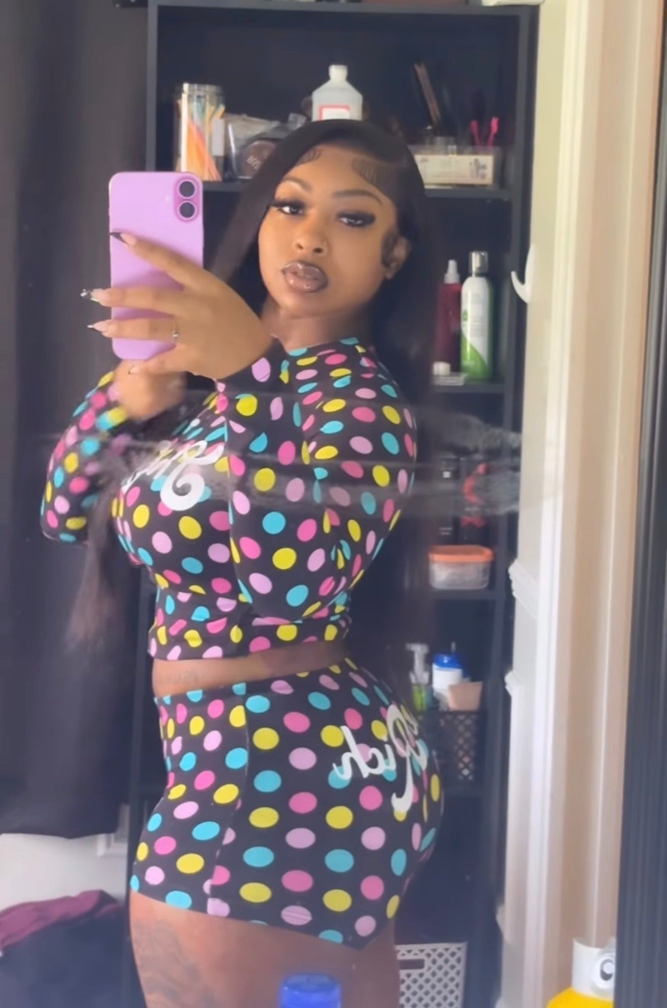 $heRich Polka Dot Set