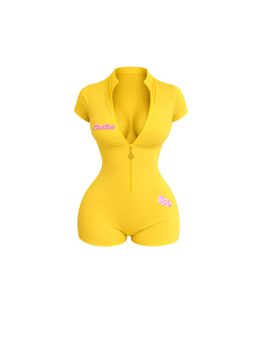 $heRich “Lemon Squeeze” Body Romper
