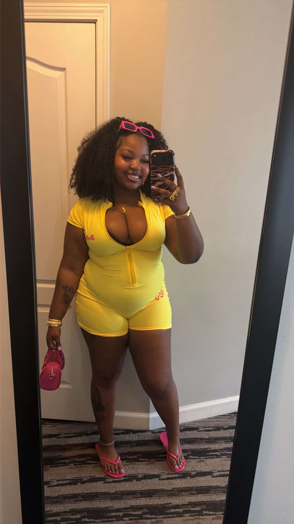 $heRich “Lemon Squeeze” Body Romper